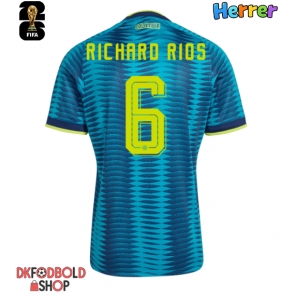 Colombia Richard Rios #6 Udebanetrøje VM 2026 Kort ærmer